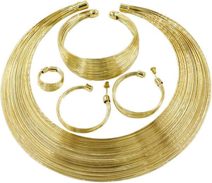 Gold Plated Jewelry Set